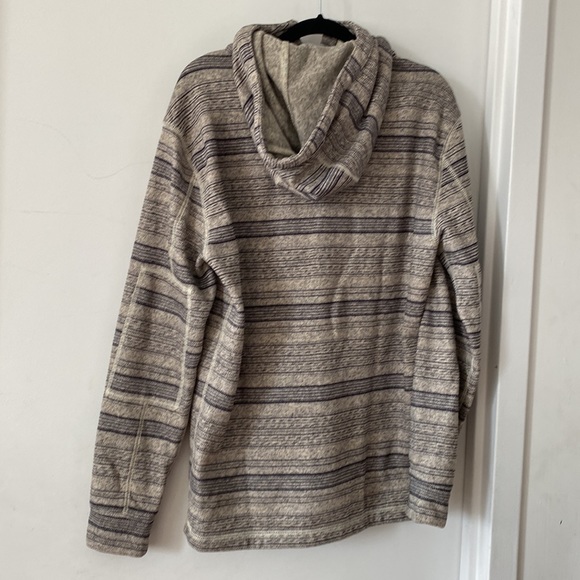 Burton DryRide 1/4 Button Hoodie Pullover Sweater L - Picture 3 of 5